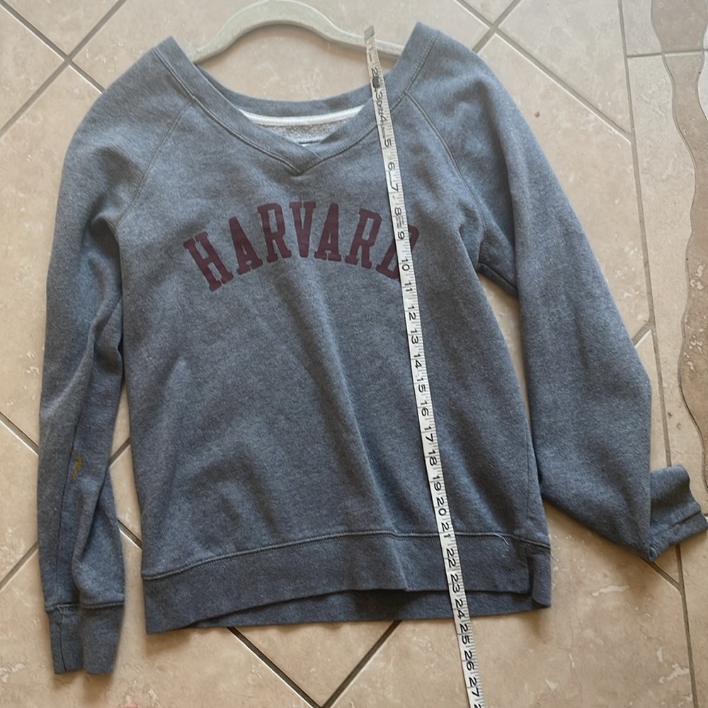 Harvard gray small sweatshirt, Redshirt brand label, super soft, small - Picture 2 of 7
